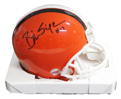 Brian Sipe Cleveland Browns Signed Autographed Mini Helmet Witnessed Global COA