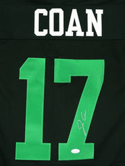 Jack Coan Notre Dame Fighting Irish Signed Autographed Black #17 Custom Jersey JSA Witnessed COA