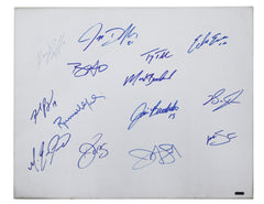 Toronto Blue Jays 2015 Team Signed Autographed 16" x 20" Canvas Board Authenticated Ink COA Bautista Donaldson
