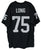 Howie Long Oakland Raiders Signed Autographed Black #75 Custom Jersey PAAS COA
