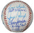 Detroit Tigers 1985 Team Signed Autographed Baseball with Display Holder - 24 Autographs