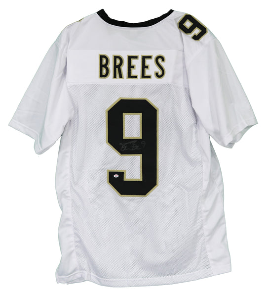 Drew Brees Autographed New Orleans Saints (Black #9) Custom Stitched Jersey  - Brees Holo