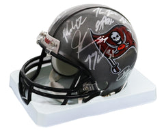 Tampa Bay Buccaneers 2014 Signed Autographed Mini Helmet Authenticated Ink COA - Evans McCoy Martin