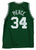 Paul Pierce Boston Celtics Signed Autographed Green #34 Custom Jersey PAAS COA