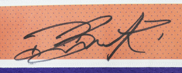 Suns Devin Booker Authentic Signed Purple Nike Swingman Framed Jersey BAS