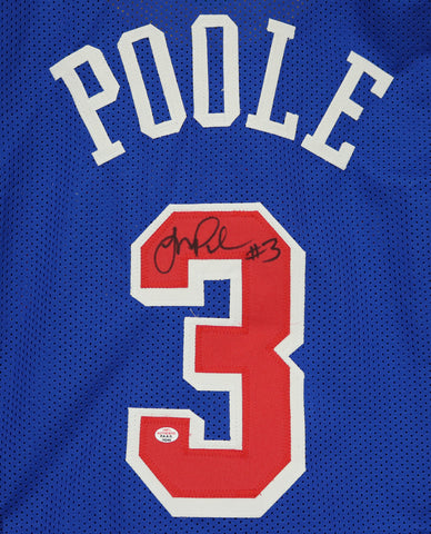 Jordan Poole Autographed Signed Golden State Warriors Jersey Beckett  Authentication
