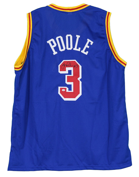 Jordan Poole Signed Warriors Nike Jersey (Beckett & Poole
