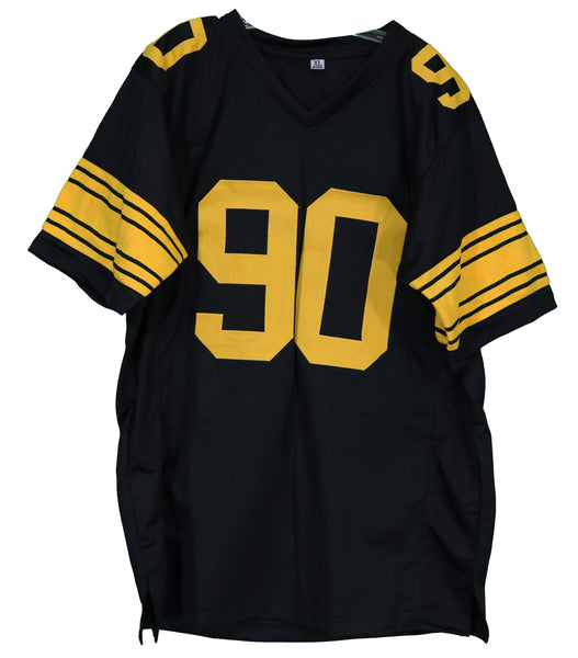 T. J. Watt Pittsburgh Steelers Signed Autographed Black #90 Jersey COA –