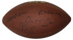 Mike Tomlin, Dick LeBeau, and Todd Haley Pittsburgh Steelers Autographed Signed Wilson NFL Football PAAS COA