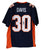 Terrell Davis Denver Broncos Signed Autographed Blue #30 Custom Jersey JSA Witnessed COA
