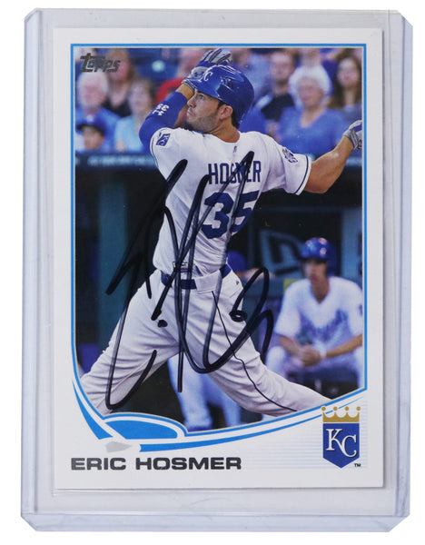 Eric Hosmer Kansas City Royals Autographed Champions Gold Jersey