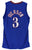 Allen Iverson Philadelphia 76ers Signed Autographed Blue #3 Jersey PAAS COA