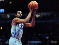 Kevin Durant Brooklyn Nets Signed Autographed 8-1/2" x 11" Shooting Photo Heritage Authentication COA