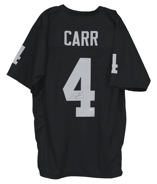 Derek Carr Las Vegas Raiders Signed Autographed White #4 Jersey