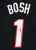 Chris Bosh Miami Heat Signed Autographed Black #1 Custom Jersey PAAS COA