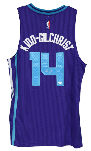Michael Kidd-Gilchrist Charlotte Hornets Autographed Purple #14 Jersey –