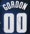 Aaron Gordon Orlando Magic Signed Autographed Blue City Edition #00 Jersey JSA COA