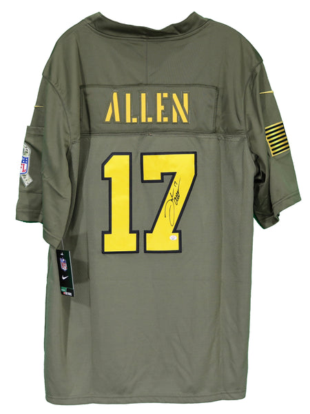 Josh Allen Autographed Buffalo Bills F/S Salute to Service Speed Flex – The  Jersey Source