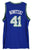 Dirk Nowitzki Dallas Mavericks Signed Autographed Blue #41 Jersey PAAS COA