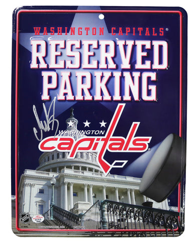 Alex Ovechkin Washington Capitals Signed Autographed Parking Sign PAAS COA