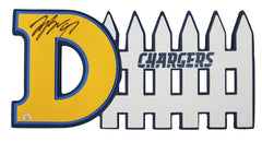 Joey Bosa Los Angeles Chargers Signed Autographed Foam D-Fence Sign PAAS COA