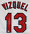 Omar Vizquel Cleveland Indians Signed Autographed White #13 Custom Jersey Witnessed Global COA