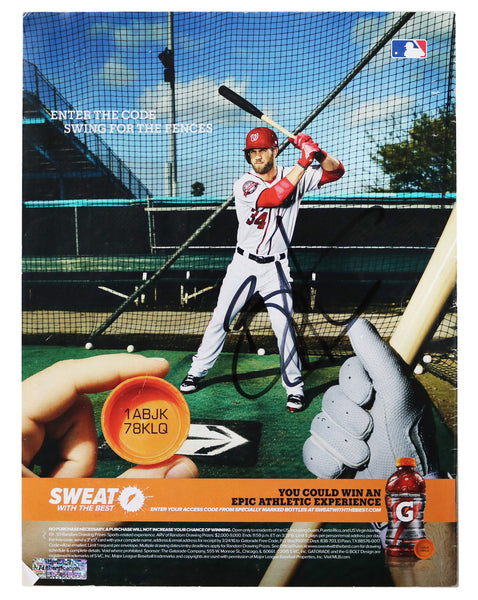 Las Vegas High School Bryce Harper Sports Illustrated Cover Poster