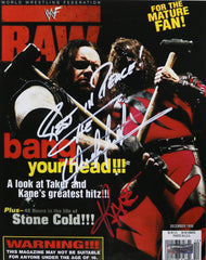 The Undertaker and Kane WWE Signed Autographed 8" x 10" Photo Heritage Authentication COA