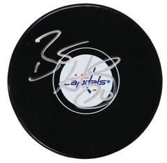 Braden Holtby Washington Capitals Signed Autographed Capitals Logo NHL Hockey Puck Global COA