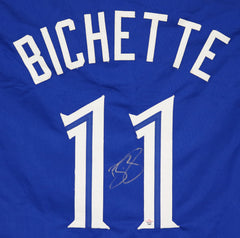 Bo Bichette Toronto Blue Jays Signed Autographed Blue #11 Custom Jersey PAAS COA