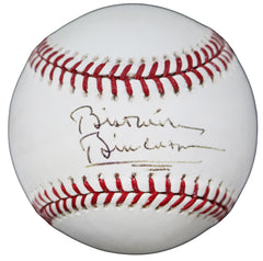 President Bill Clinton Signed Autographed Rawlings Official Major League Baseball Five Star Grading COA with UV Display Holder