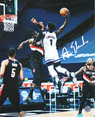 Anthony Edwards Minnesota Timberwolves Signed Autographed 8" x 10" Dunking Photo PRO-Cert COA
