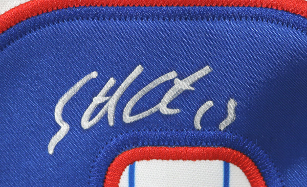 Starlin Castro Autographed Chicago Cubs Jersey W/PROOF, Picture of Starlin  Signing For Us, Chicago Cubs, All Star at 's Sports Collectibles Store