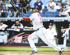 Rafael Devers Boston Red Sox Signed Autographed 8" x 10" Hitting Photo PRO-Cert COA