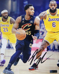 Donovan Mitchell Cleveland Cavaliers Cavs Signed Autographed 8" x 10" Photo Heritage Authentication COA