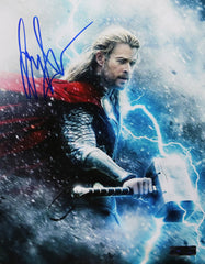 Chris Hemsworth Signed Autographed 8" x 10" Thor Photo Heritage Authentication COA
