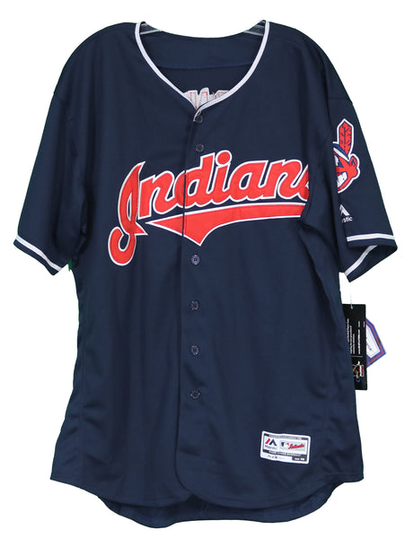 Edwin Encarnacion Cleveland Indians Autographed White #10 Jersey JSA –