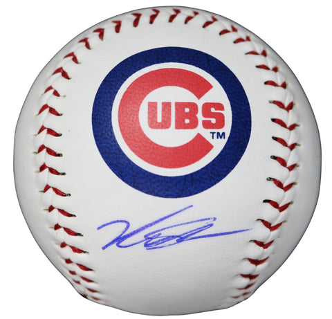 Kyle Schwarber Chicago Cubs Signed Autographed Rawlings Official Major League Logo Baseball Global COA with Display Holder