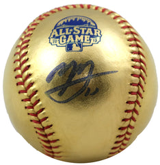 Manny Machado Baltimore Orioles Signed Autographed Rawlings 24 Karat Gold 2013 All-Star Game Official Baseball with Display Holder Global COA
