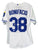 Jorge Bonifacio Kansas City Royals Autographed Signed White #38 Jersey JSA COA