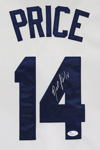 David Price Tampa Bay Rays Signed Autographed Gray #14 Jersey JSA COA at  's Sports Collectibles Store