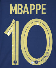 Kylian Mbappe Signed Autographed France #10 Blue Jersey PRO-Cert COA