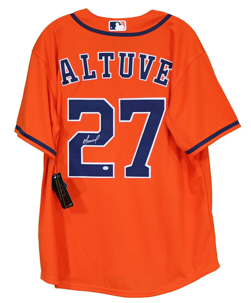 Jose Altuve #27 Astros Signed/Autographed Jersey and Hat (Authentic  PSA/DNA)