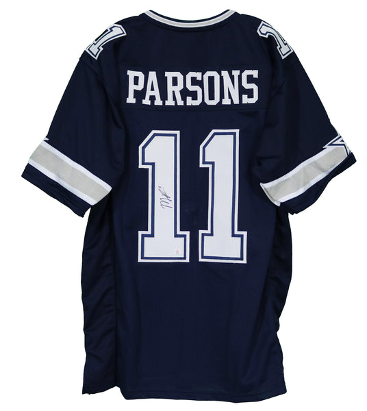 Micah Parsons Dallas Cowboys Signed Autographed Blue #11 Jersey