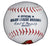 Randy Johnson Arizona Diamondbacks Signed Autographed Rawlings Official Major League Logo Baseball Global COA with Display Holder - FADED SIGNATURE