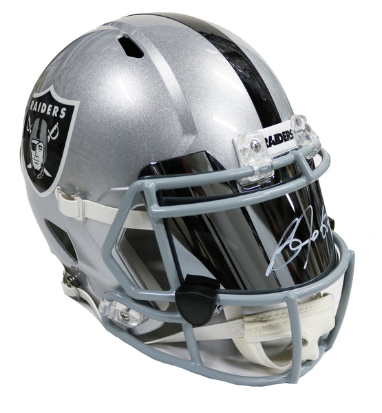 BO JACKSON AUTOGRAPHED SIGNED OAKLAND RAIDERS FULL SIZE HELMET