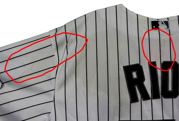 Alex Rios Chicago White Sox Signed Autographed Pinstripe Jersey JSA –