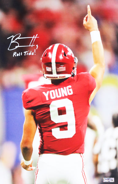 Bryce Young Alabama Crimson Tide QB Signed 8x10 Photo Heisman Panthers