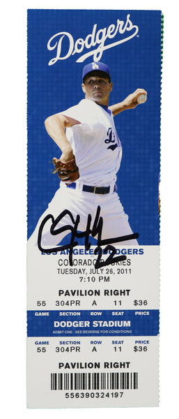 Clayton Kershaw Los Angeles Dodgers Signed Autographed 8x10 Photo –