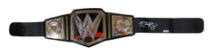 Ronda Rousey Signed Autographed WWE World Heavyweight Championship Toy Belt Heritage Authentication COA